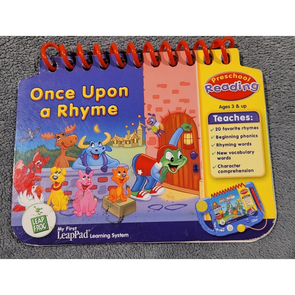 LeapFrog My First LeapPad carrying case/storage case, Books & Cartridges Lot - Picture 12 of 16